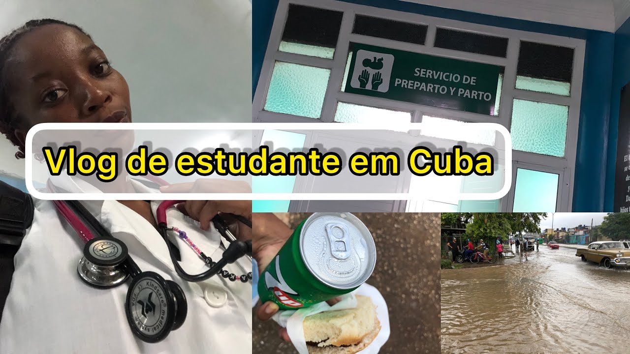 Dailyvlog: Um dia como estudante de medicina em Cuba #angolana #cubana #rotinadeestudos