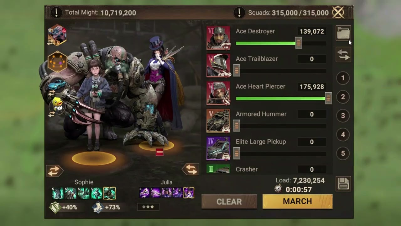 GARRISON/RALLY BATTLE AGAINST GOLD doomsday last survivors