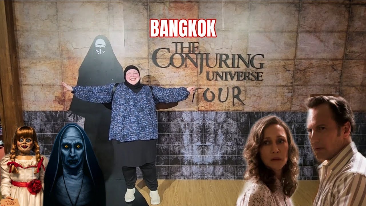 GETTING SPOOKED AT THE CONJURING UNIVERSE TOUR IN BANGKOK!