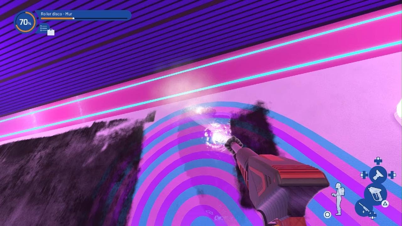 Nettoyage du Roller disco sur PowerWash Simulator 2 (partie 6)