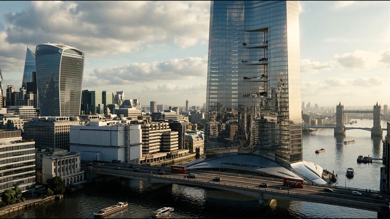ДЖЕДДА-ТАБЕЛЬ в Лондоне: Визуальное впечатление (4K HDR - без комментариев)