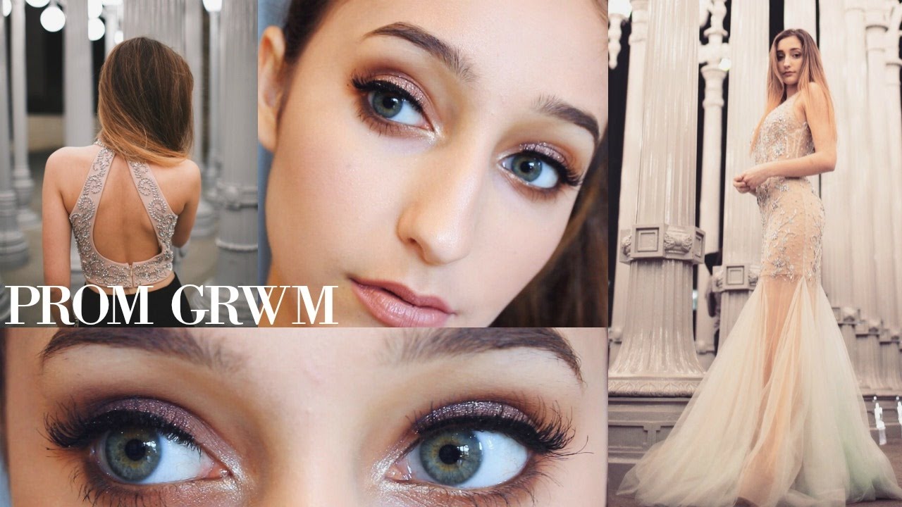PROM GET READY WITH ME: MAKEUP & OUTFIT