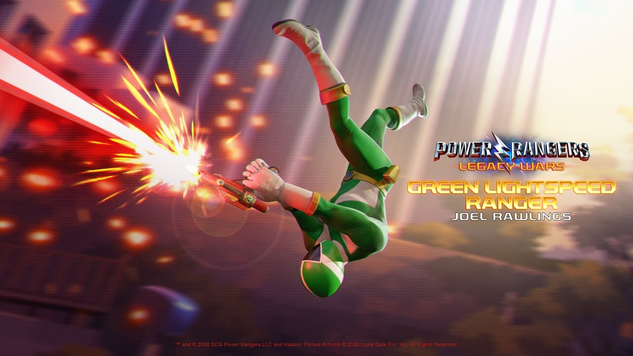 Joel Rawlings - Green Lightspeed Ranger | Official Moveset | Power Rangers: Legacy Wars