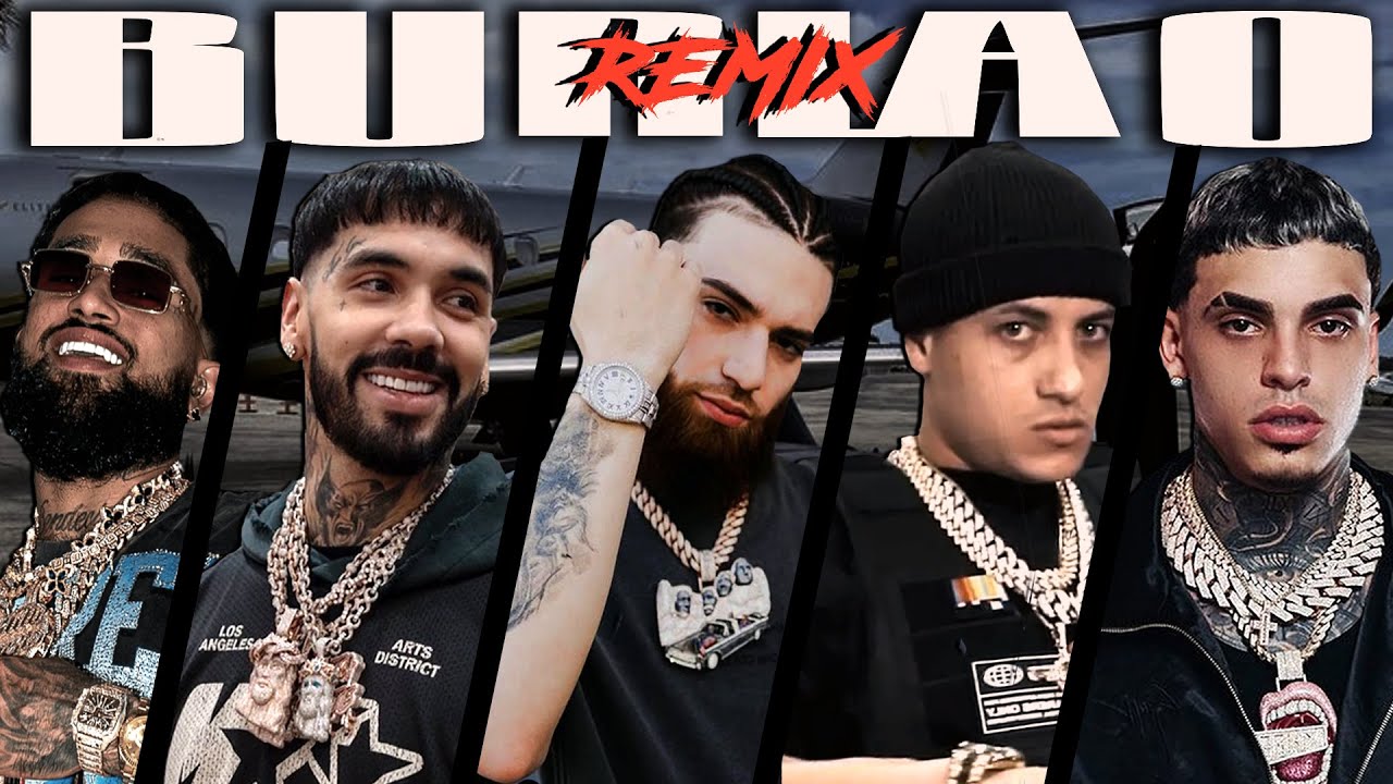 BURLAO REMIX 2.0 - ANUEL AA ❌ HANZEL LA H ❌ HADES 66 ❌ LUAR LA L ❌ BRYANT MAYERS (Music Video)