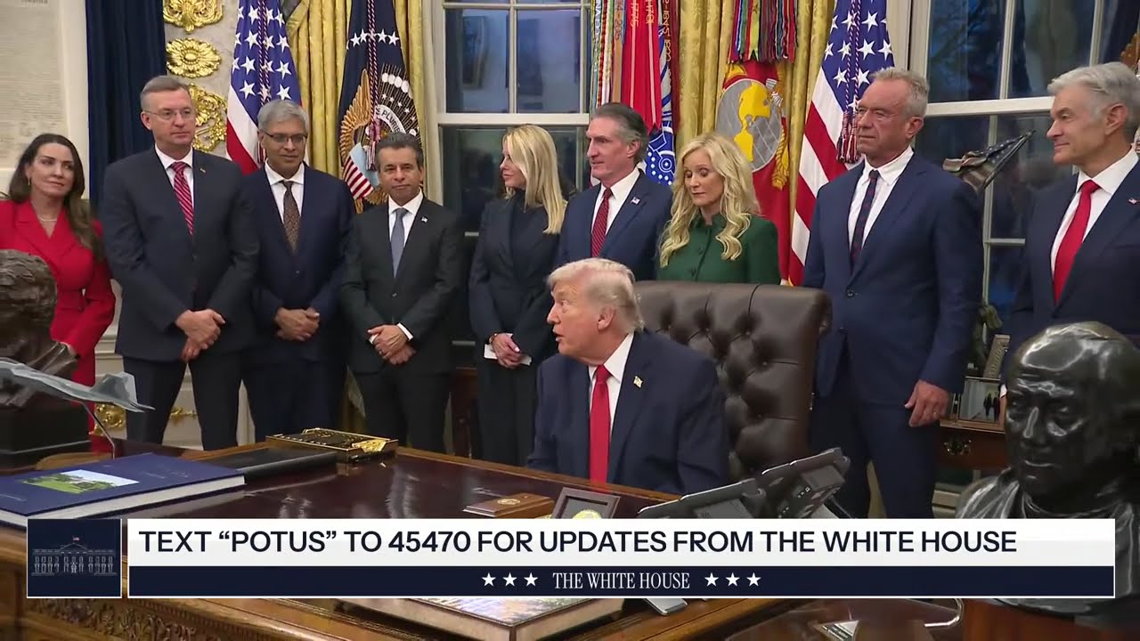 President Trump Makes an Announcement, Jan. 29, 2026