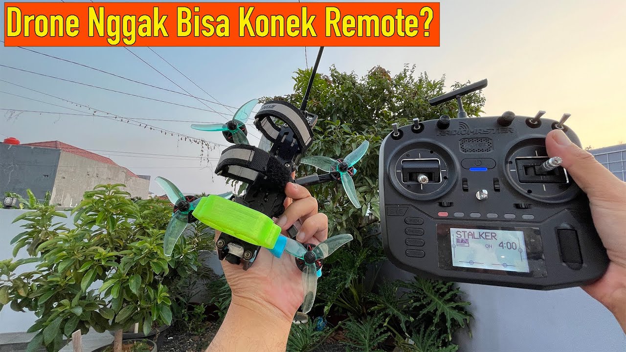 Solusi Drone FPV Nggak Bisa Konek Remote?! #bangcupuFPV