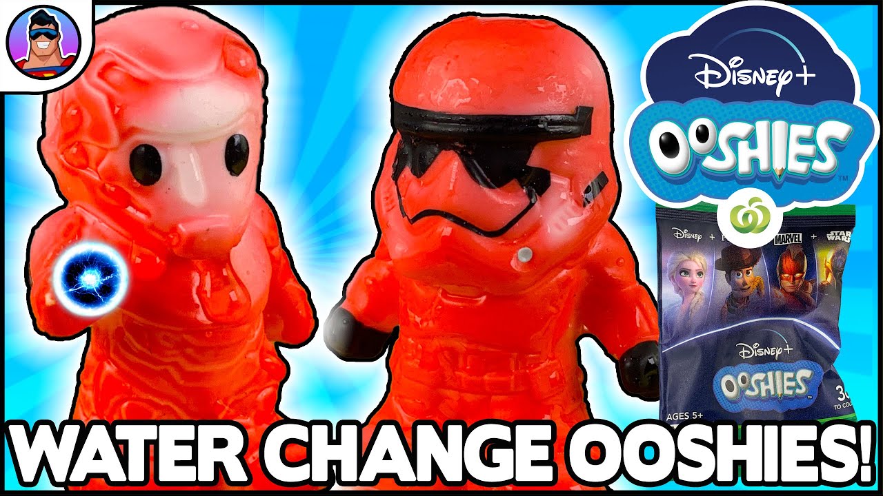 Disney+ Woolworths Ooshies | COLOUR CHANGE Ooshies!! 25 Ooshies more opened