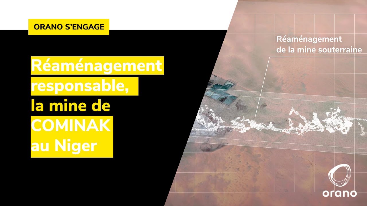 Réaménagement responsable, le chantier de réaménagement de la mine sous-terrain de COMINAK au Niger
