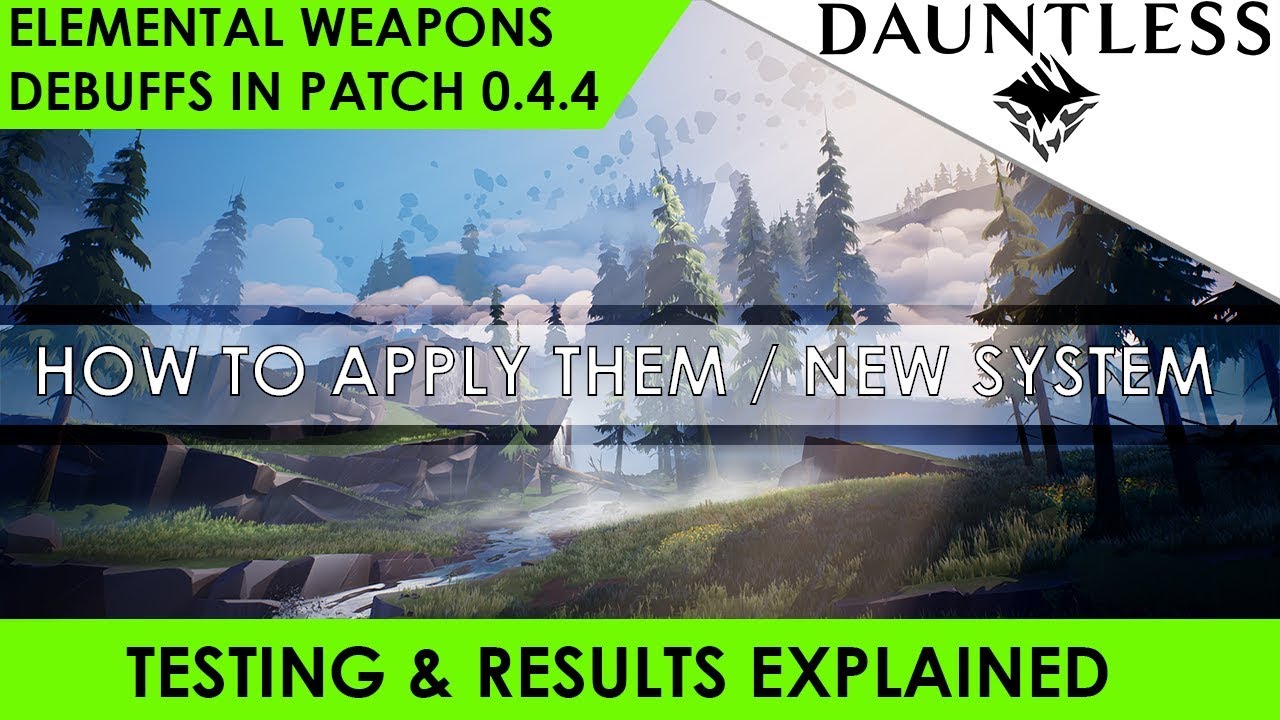 Dauntless - Elemental Weapon Debuffs On Behemoths Are They Worth It?