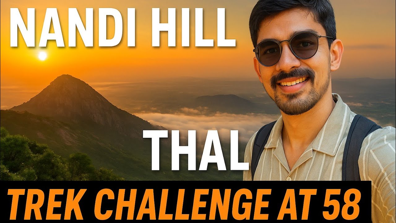 How to Trek After 50 Age | Nandi Hills Sunset 🌄 + HAL Museum Bangalore Tour  | Fit Travel Sachida