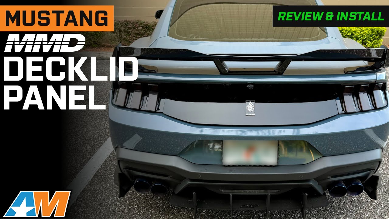 2024-2025 Mustang MMD Decklid Panel Review & Install