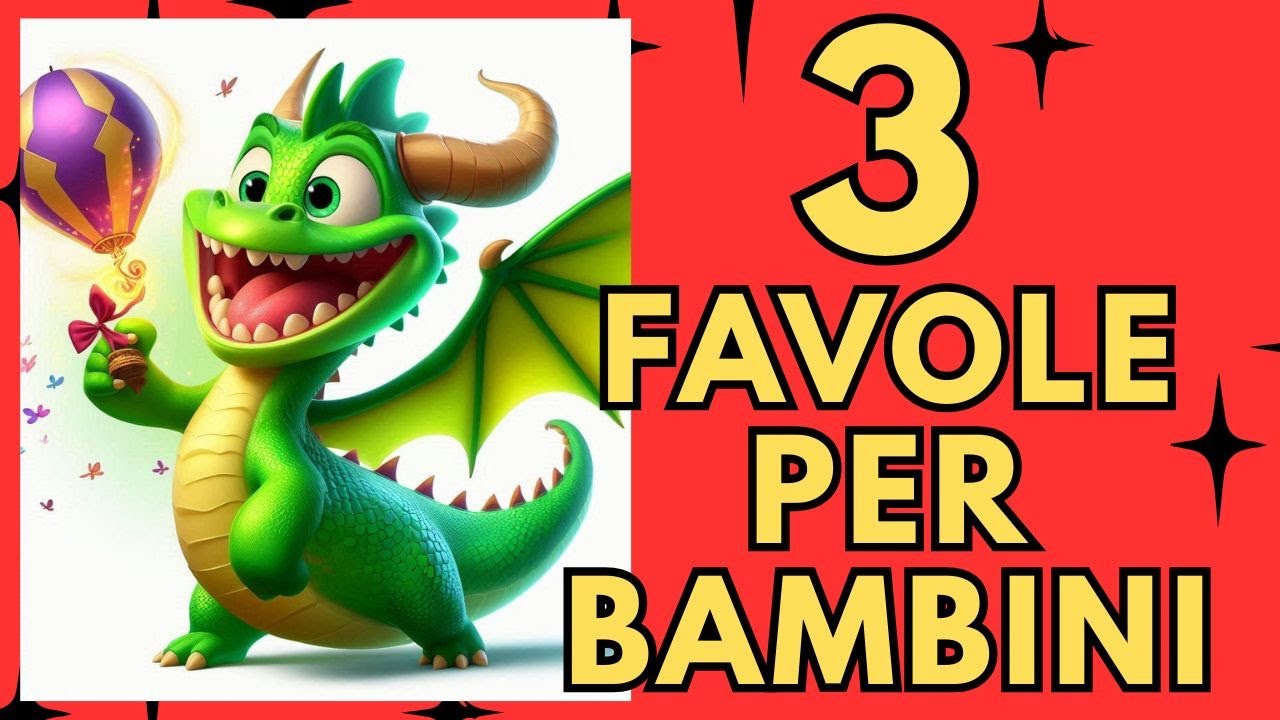 3 FAVOLE PER BAMBINI