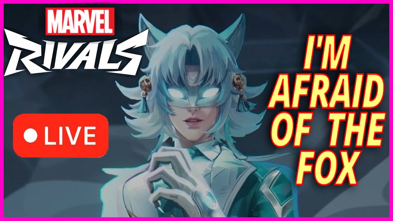 WHITE FOX Is TERRIFYING… Can I Survive? 😨 | Marvel Rivals Quick Play and Ranked LIVE! (horizontal)