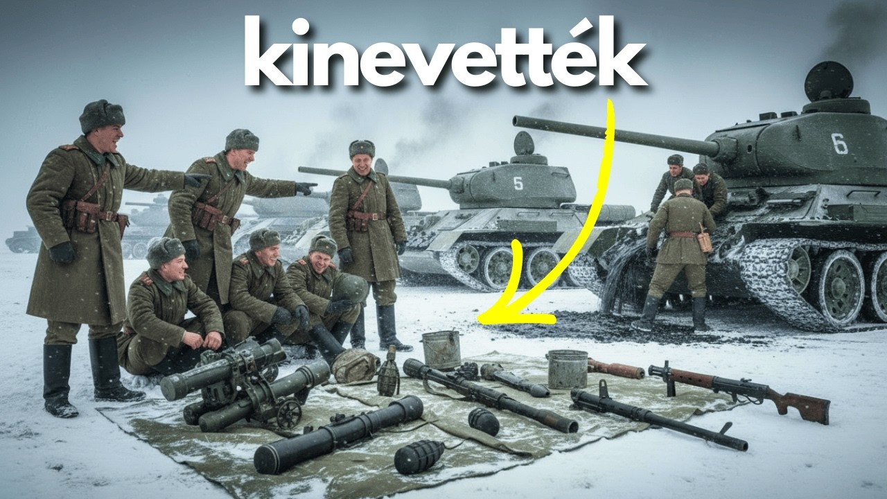 A Szovjet Katonák Kinevették a Magyarok 'Játékfegyvereit' – Amíg Azokkal Nem Lőtték Szét a Tankelhár