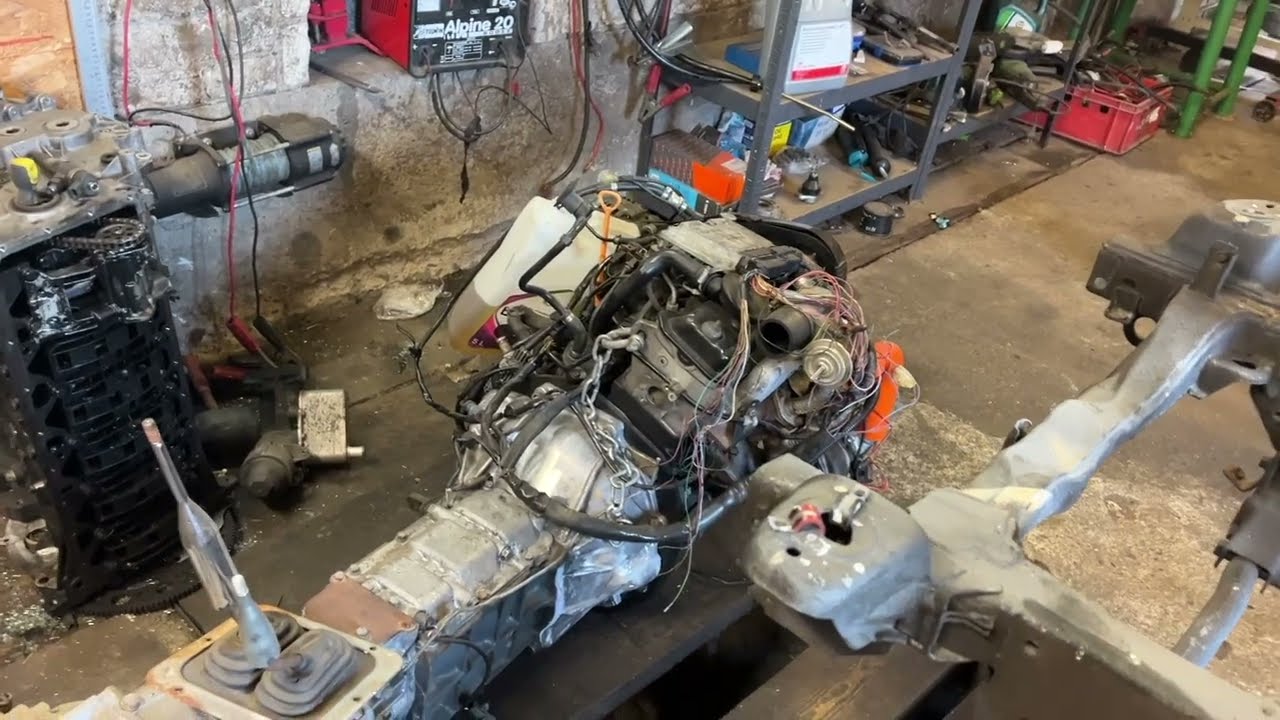 How to swap 1.9 tdi/2.5td Mitsubishi Pajero/Pajero Sport/L200 Part 1