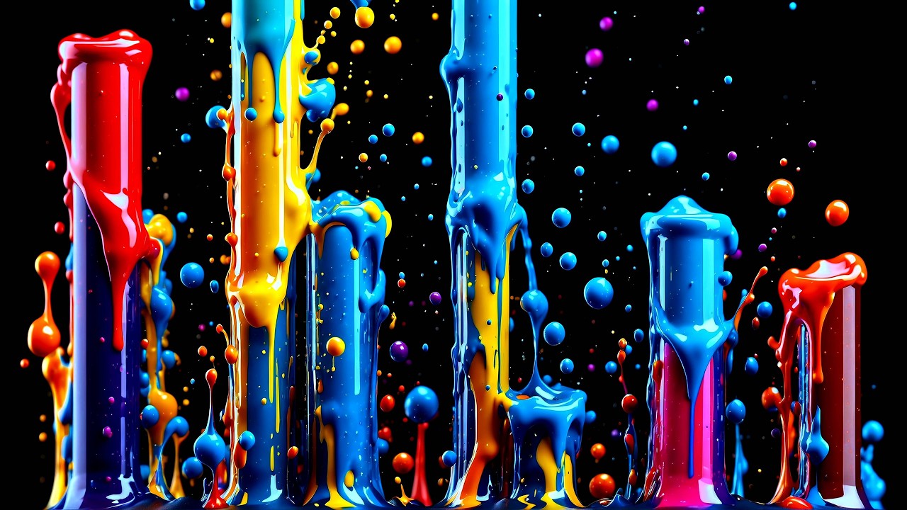 Liquid Universe TV Screensaver Where You Made Different Choices