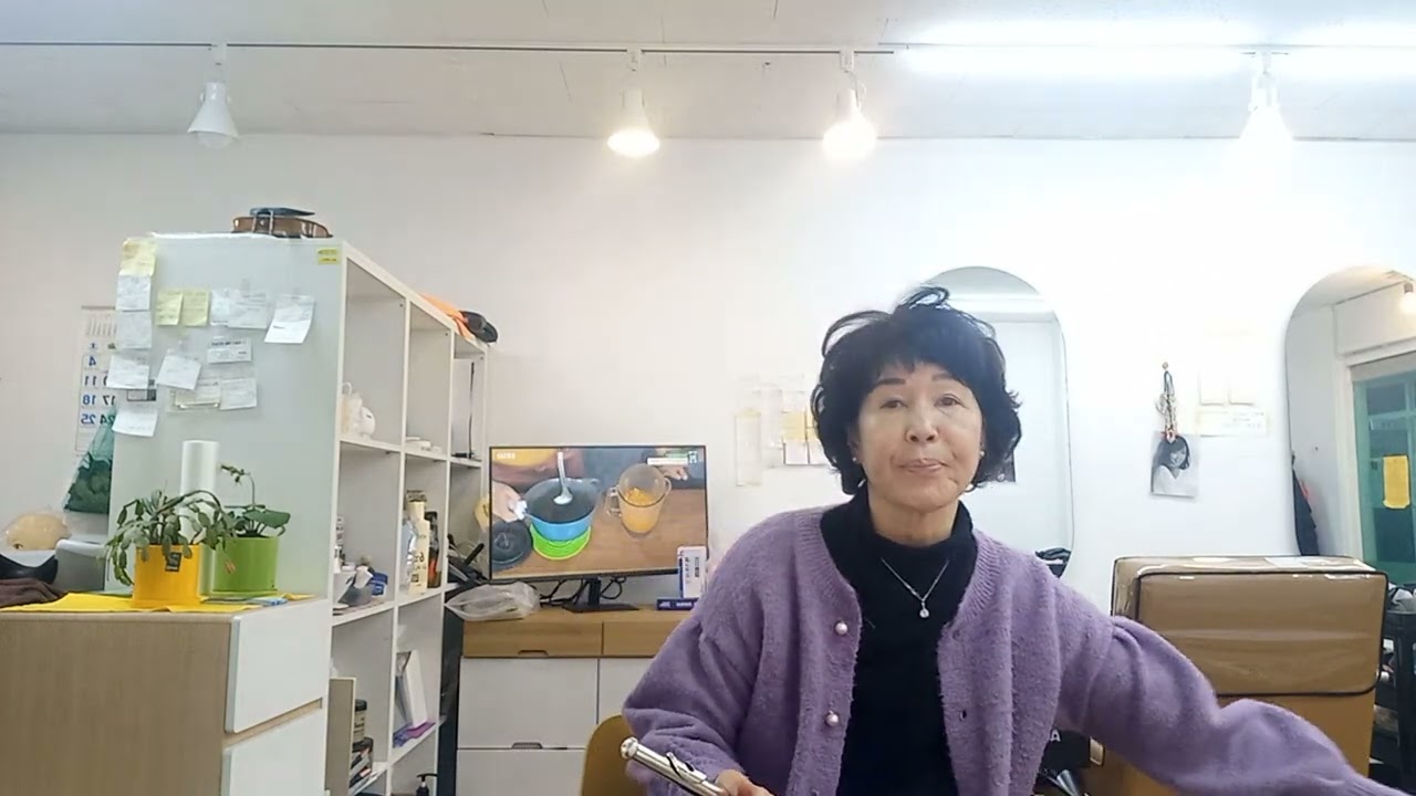 58년개띠 독학 악기연주         *플륫*고향무정SNBTV