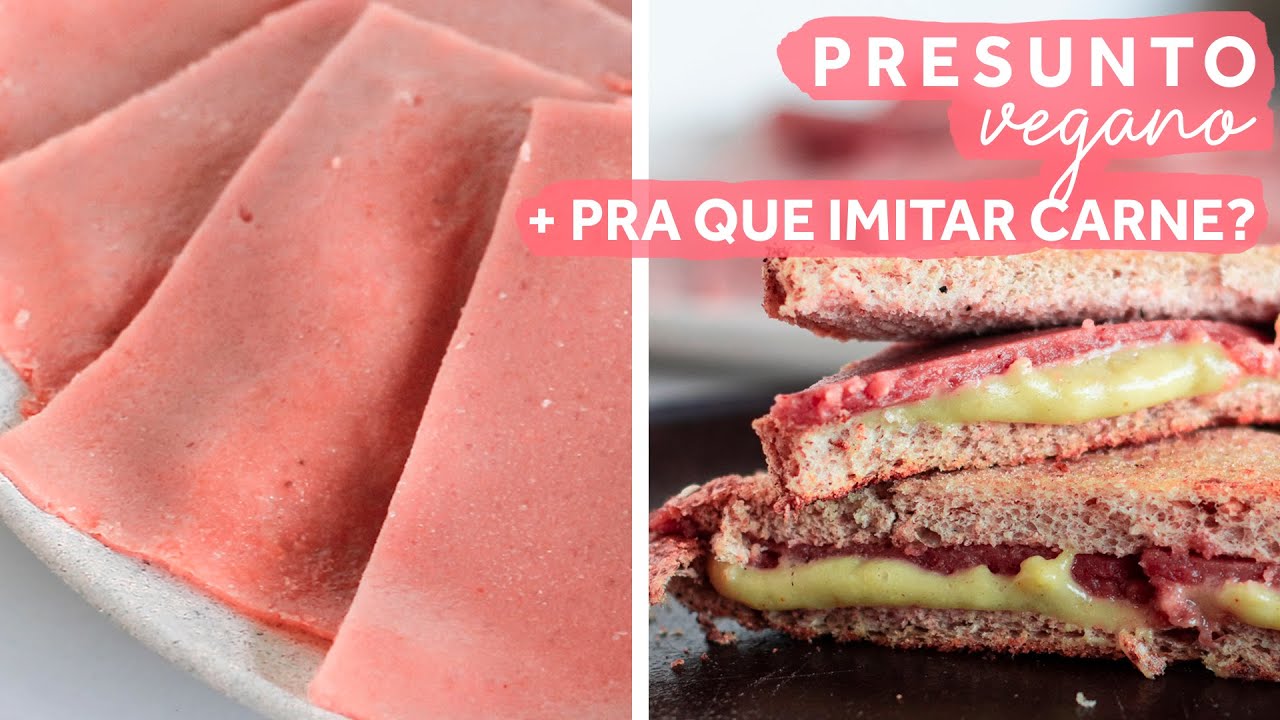 PRESUNTO VEGANO + porque veganos comem coisas que imitam carne?