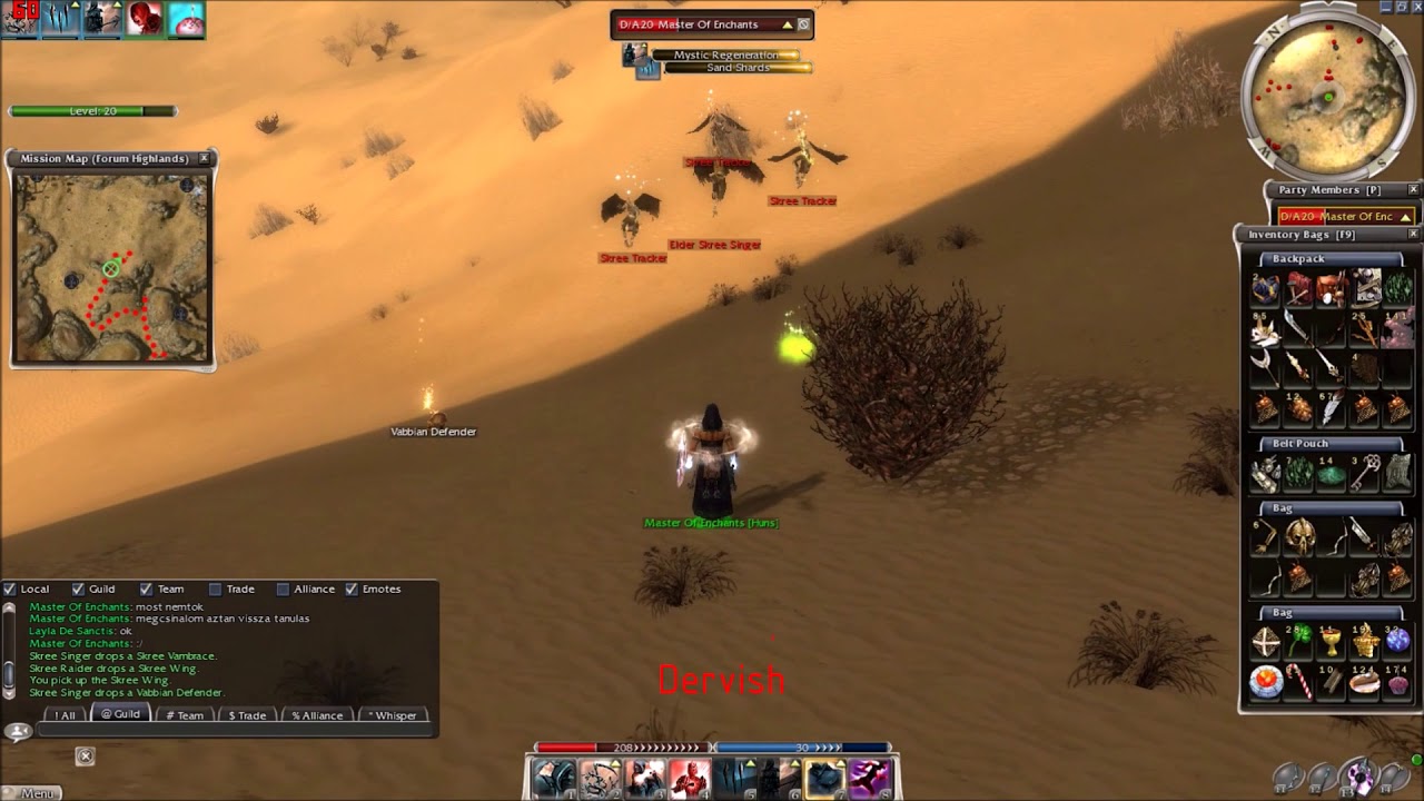Guild Wars - Nicholas The Traveler - Skree wings