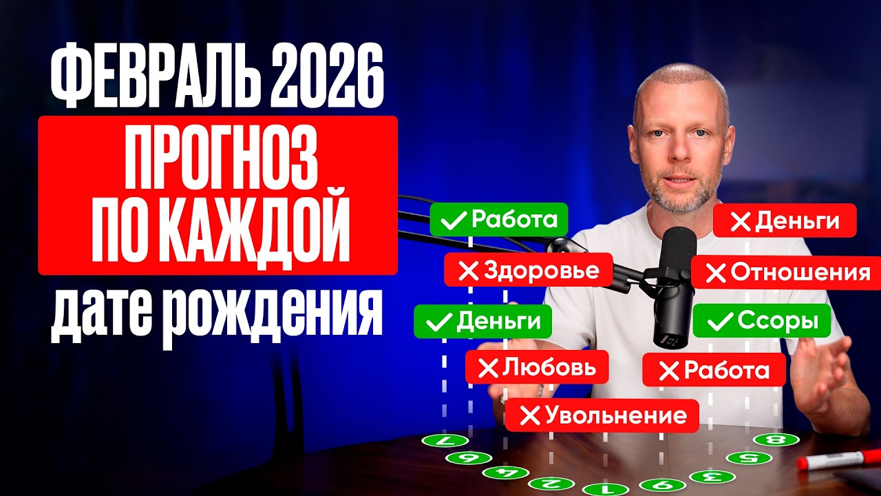 Кому ФЕВРАЛЬ принесёт УДАЧУ в этом году? Ваш личный прогноз по четырем ГЛАВНЫМ СФЕРАМ ЖИЗНИ