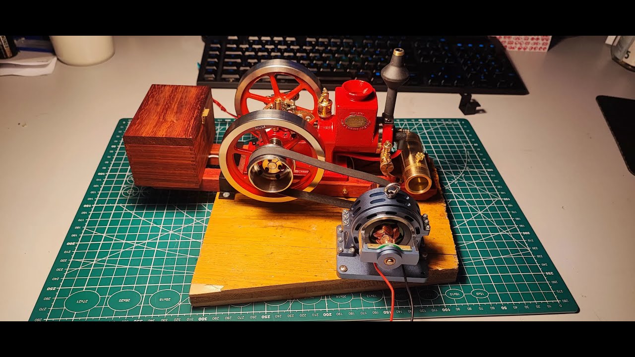 Retrol/Musa HM-01 Hit & Miss Engine / Ignition modification & generator