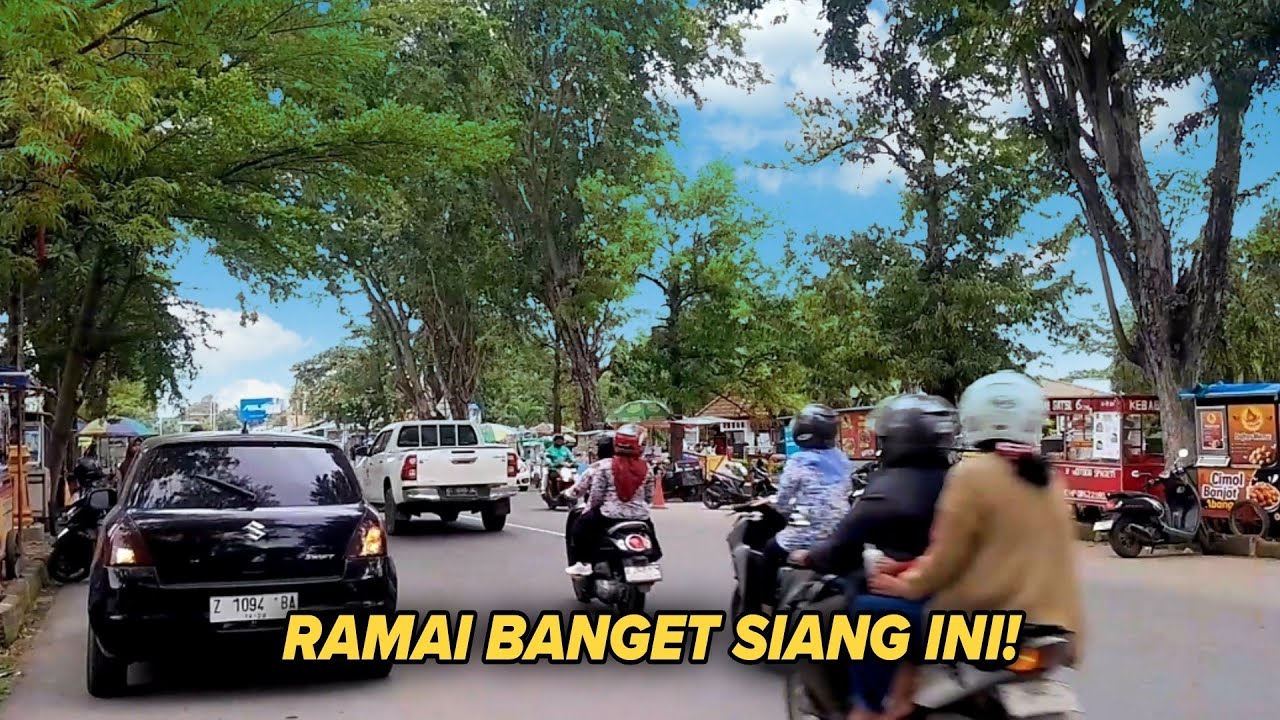 Suasana Siang Hari di Indramayu Kota 2026 Jajan Kebab Gatsu & Belanja Ikan | Motovlog Indramayu 