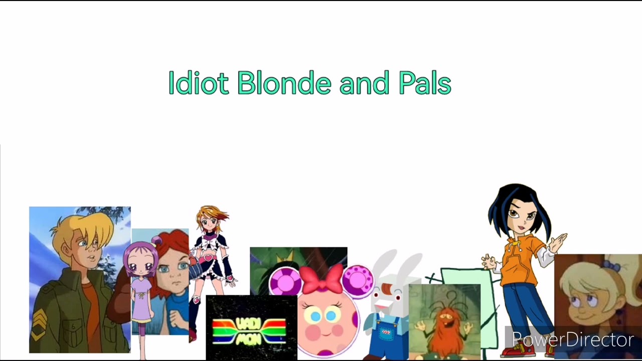 Idiot blonde and pals german dub intro
