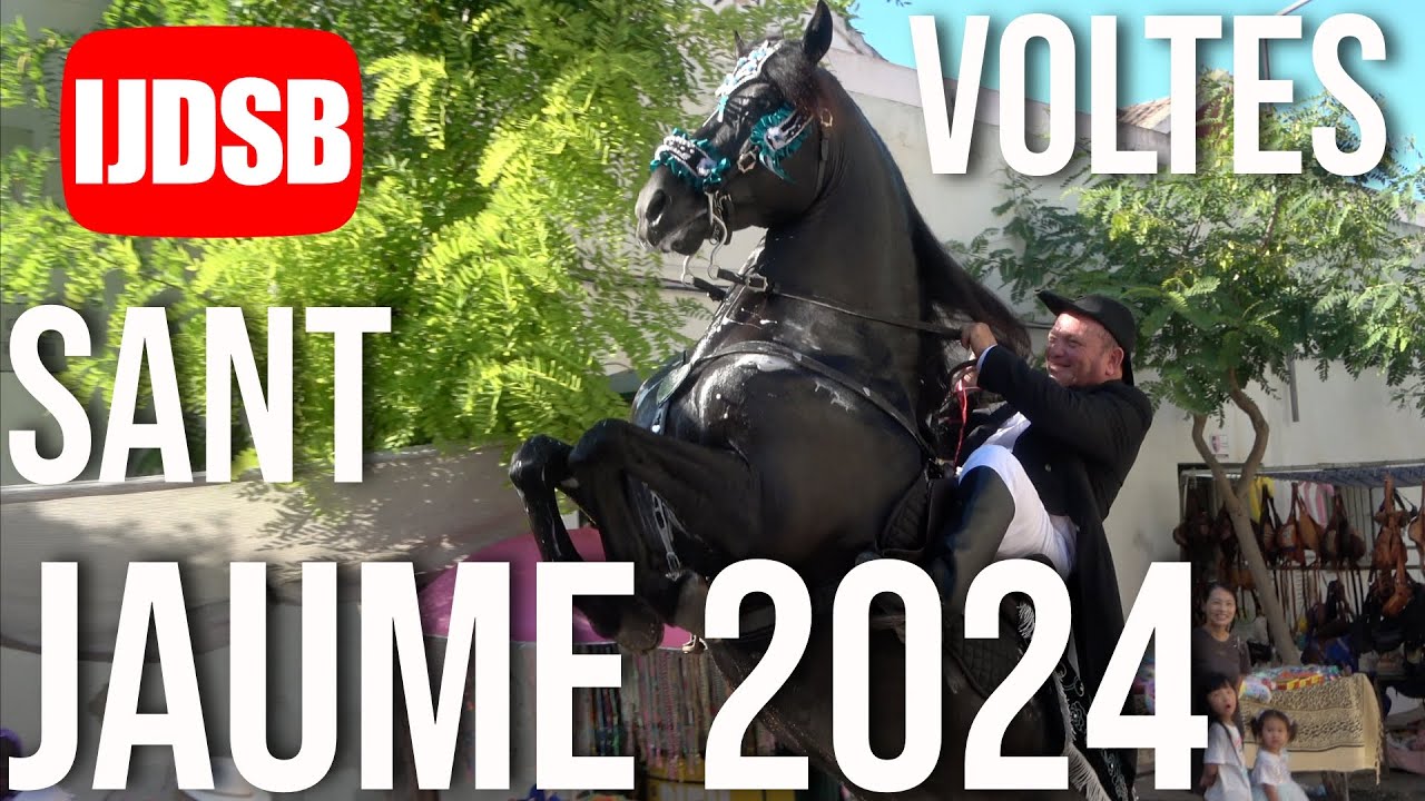 Voltes de la qualcada 🔴 Dissabte de Sant Jaume 2024 🐴 Es Castell