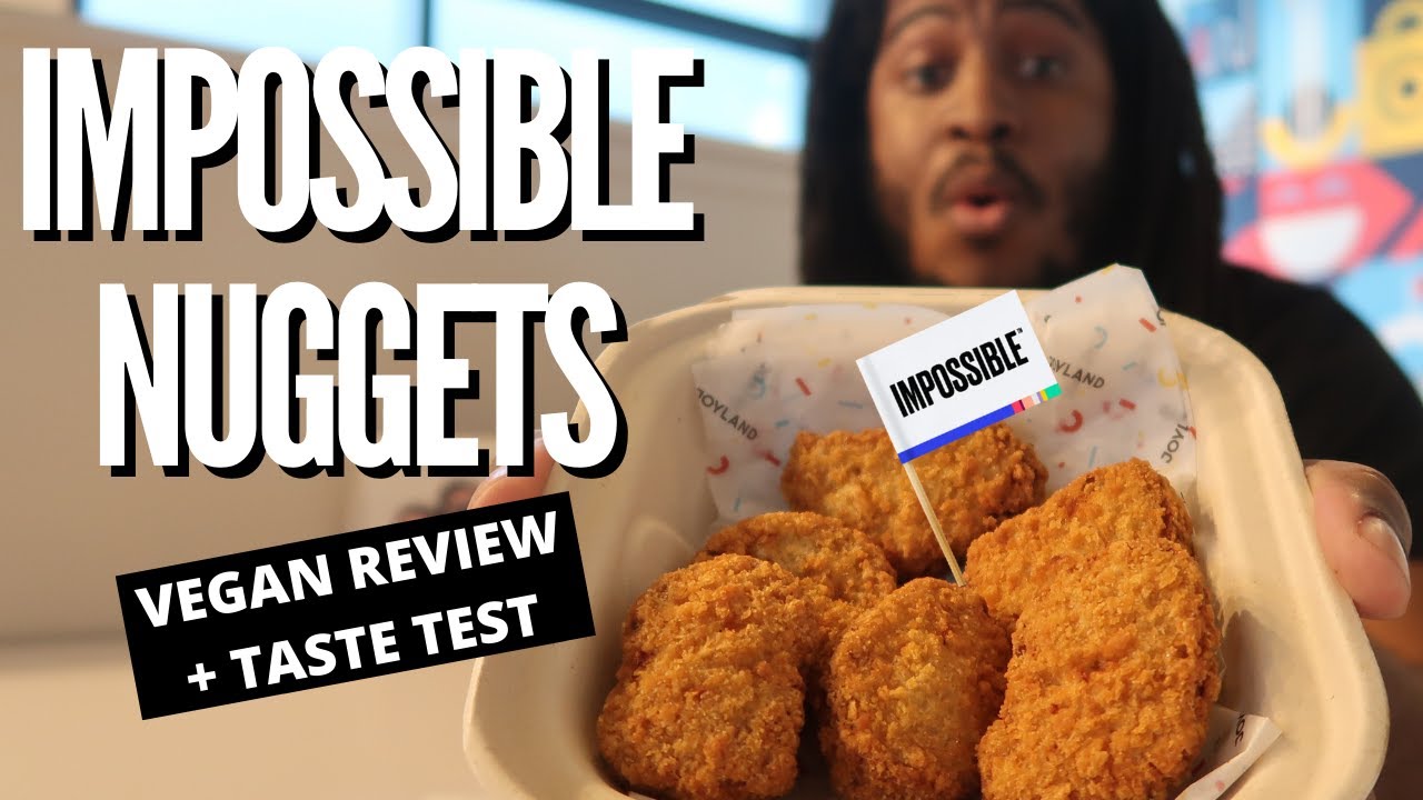 NEW VEGAN Impossible Nuggets | Plant based fried chicken Review