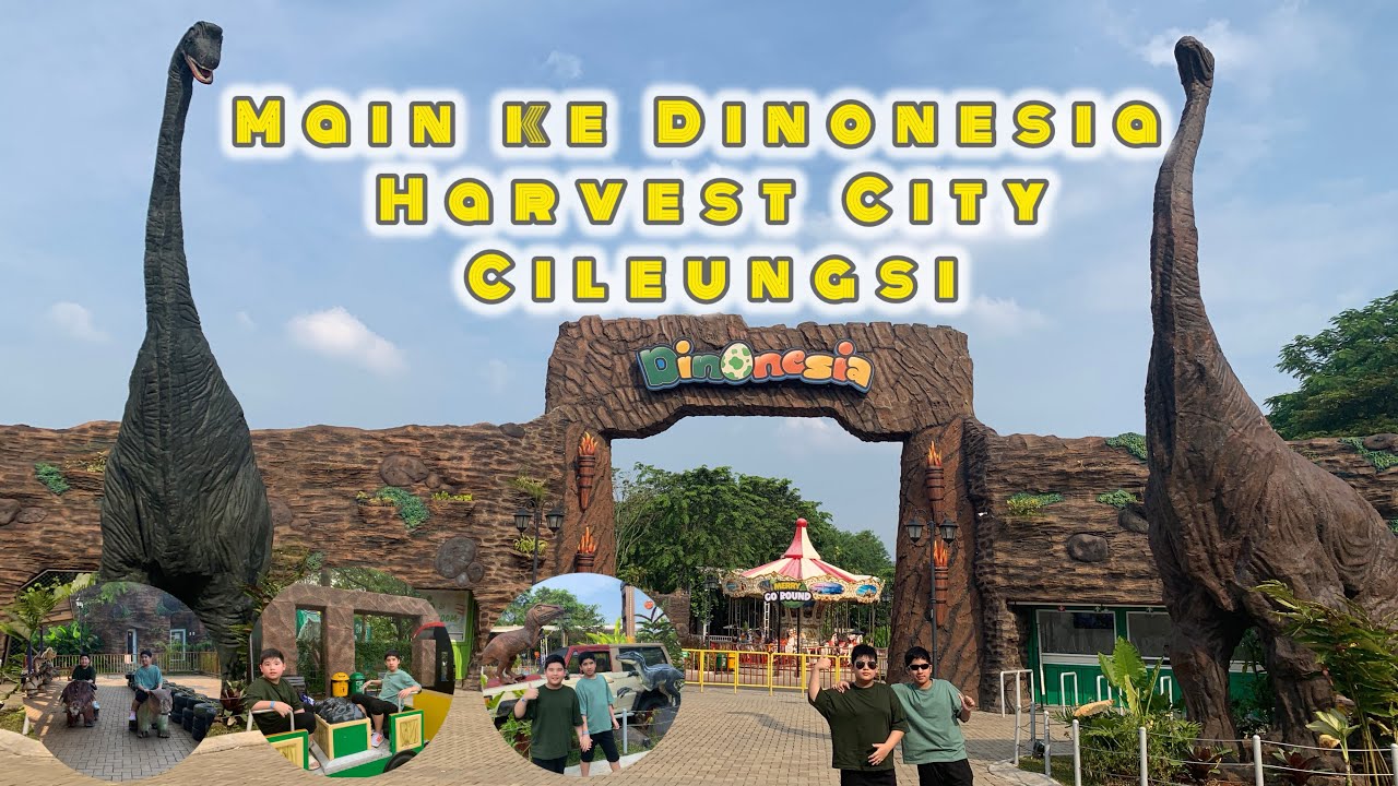 Main ke Wahana Dinonesia di Harvest City Cileungsi