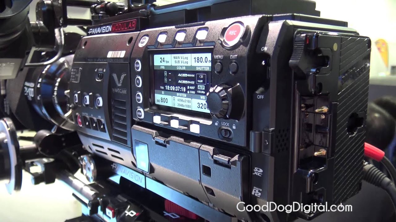 NAB 2015 Panasonic Panavised VariCam 35 with Cine Accessories
