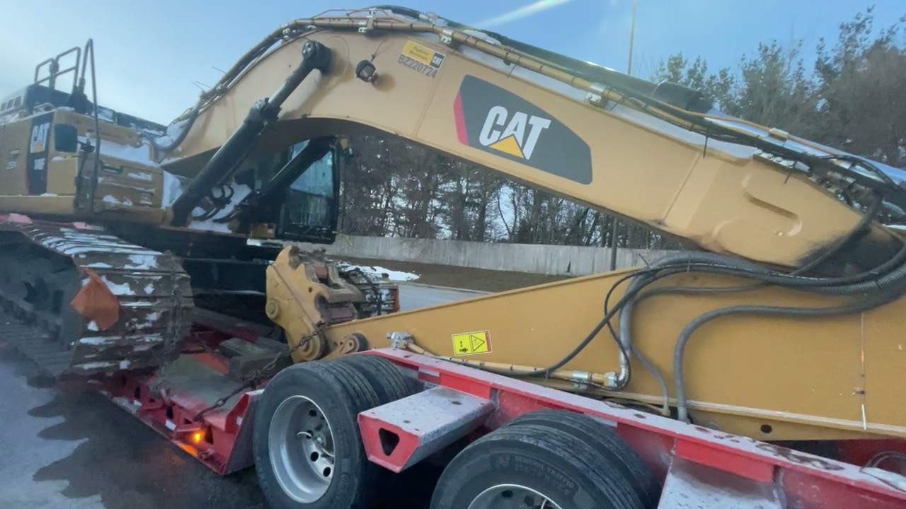 -55F Windchill CAT 349 heading eastbound.