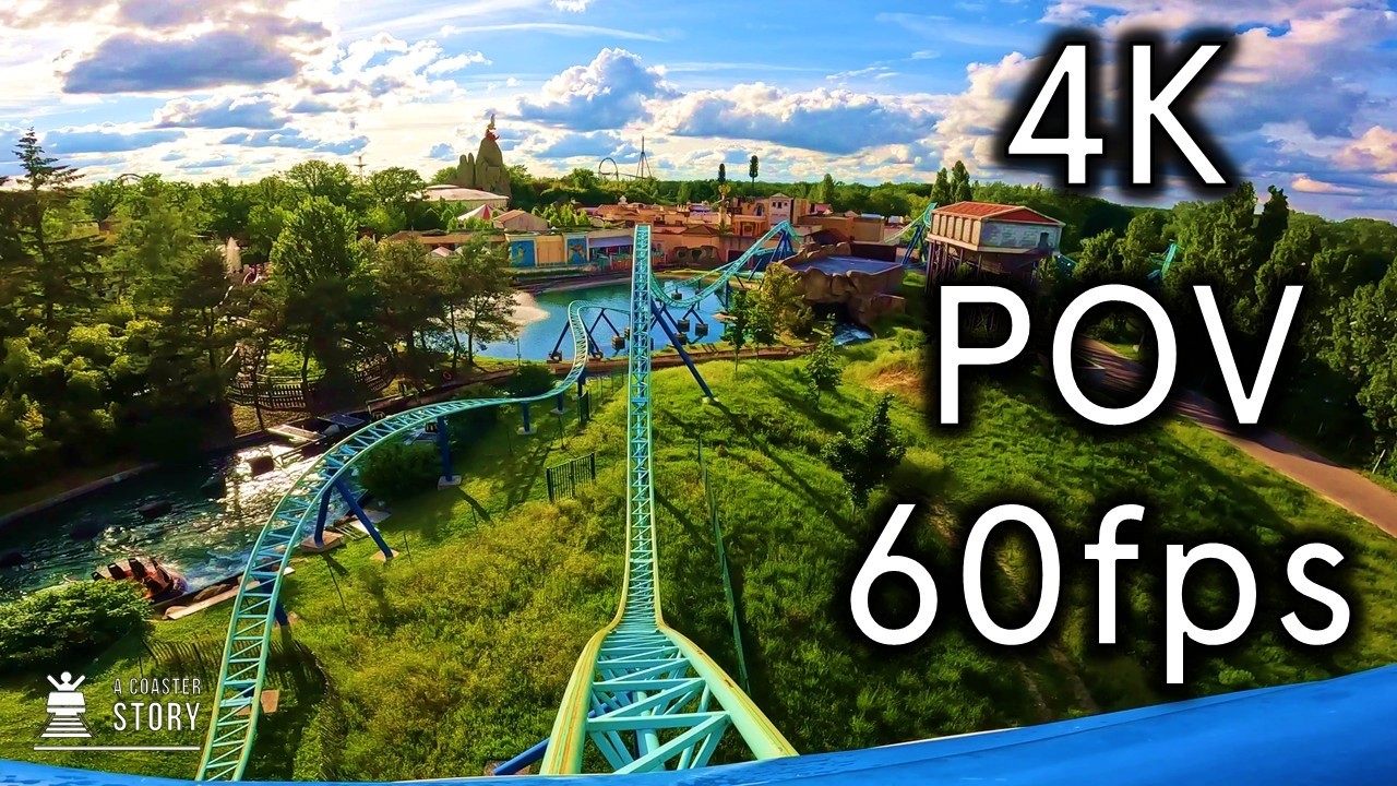 Pégase Express - Parc Astérix 4K60 POV