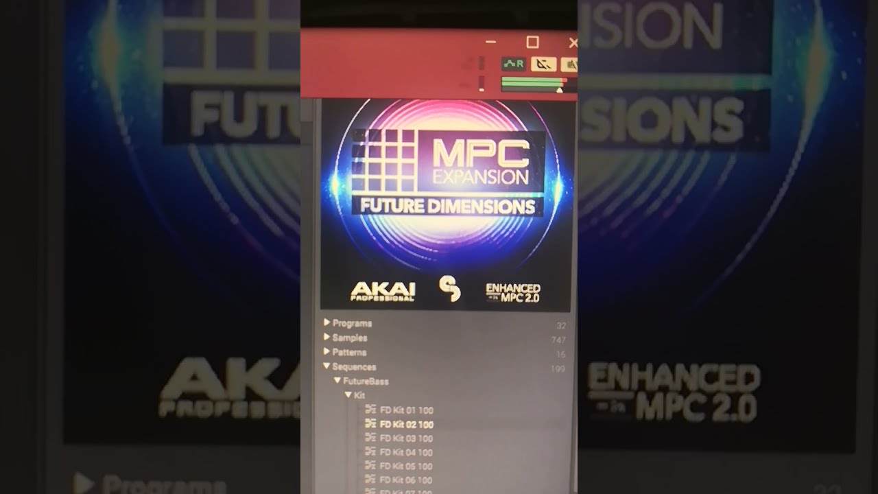 Akai MPC Expansion Future Dimensions