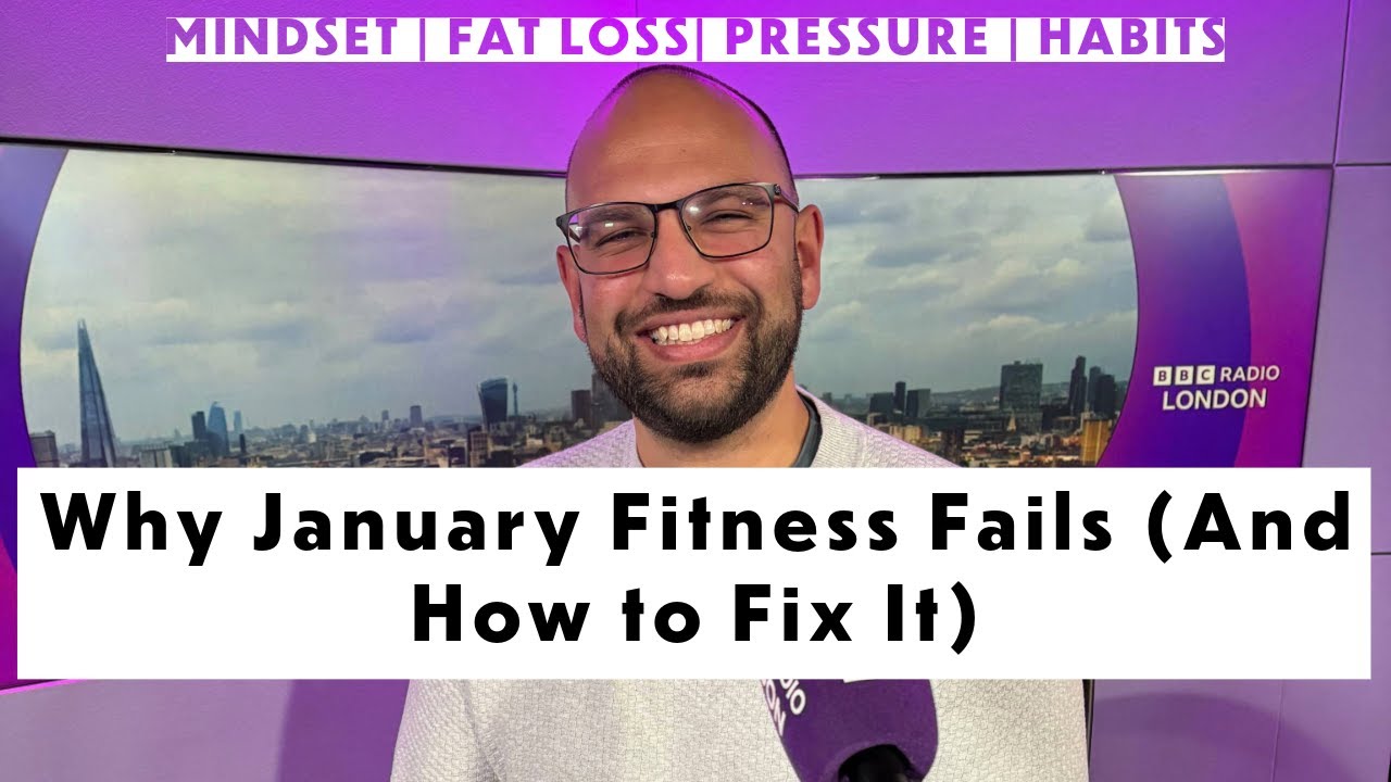 New Year Fitness Done Right | BBC Radio London Mindset, Fat Loss & January Pressure Explained