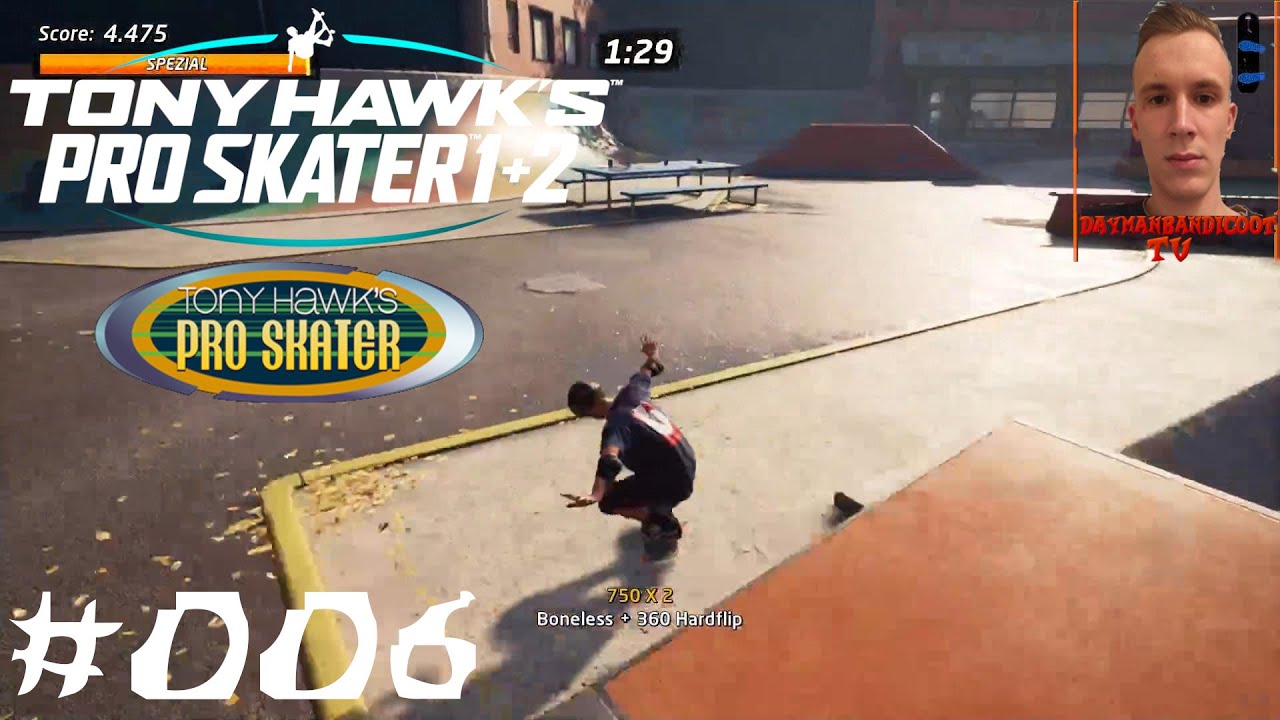 || #006 || Tony Hawk's Pro Skater 1+2 - THPS1 [Blind] PC HD1080p |DayManBandicootTV