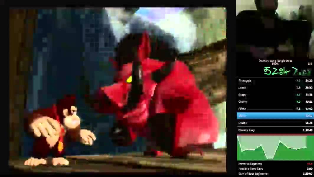 Donkey Kong Jungle Beat 100% Speedrun in 1:30:14