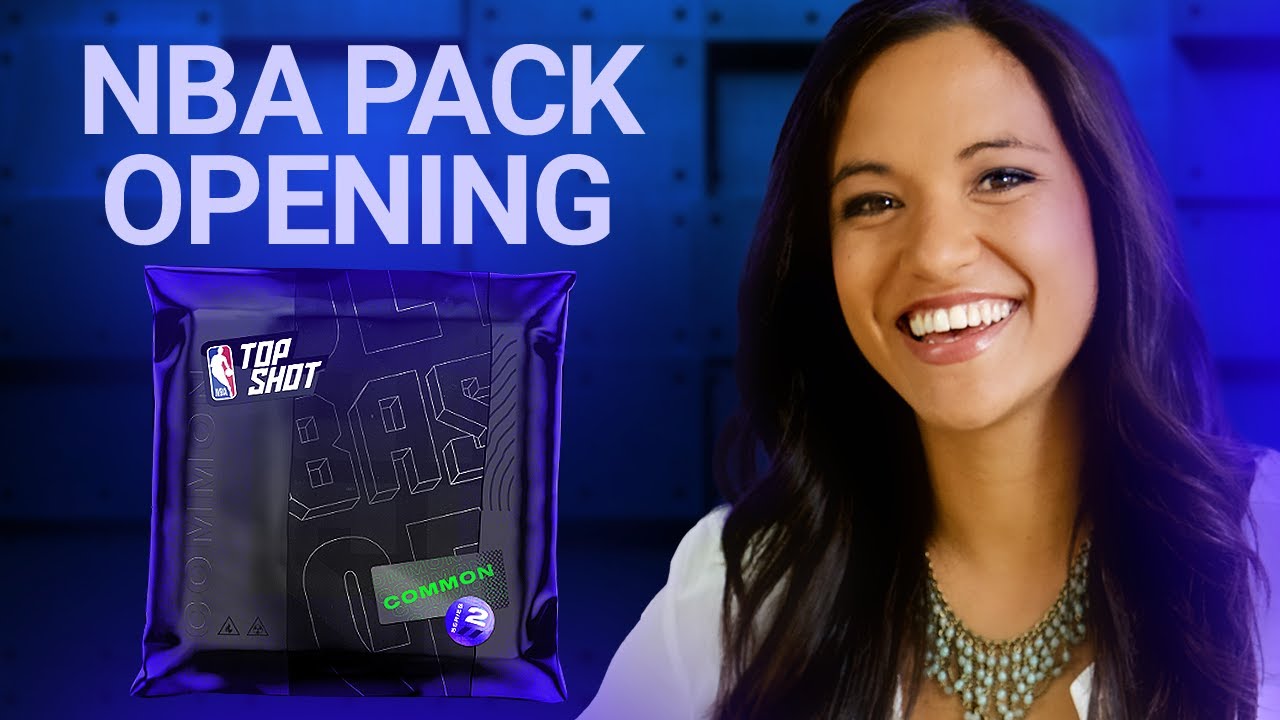 NBA Top Shot Pack Opening - NBA Reporter Abby Chin Opens 3 NBA Moments!