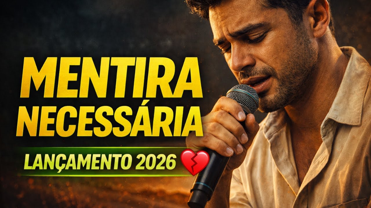 MENTIRA NECESSÁRIA - Sertanejo Sofrência 2025 | Música Inédita | Clipe Oficial