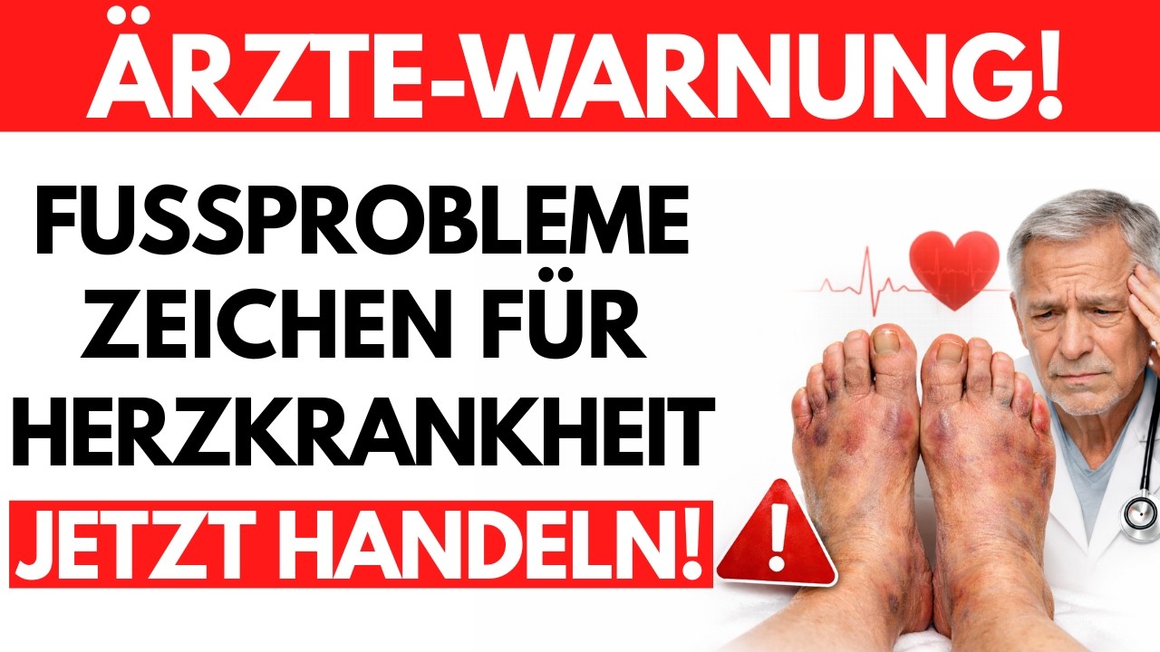 Arzt warnt: Wenn Ihre Füße so aussehen, steckt oft Herzkrankheit dahinter