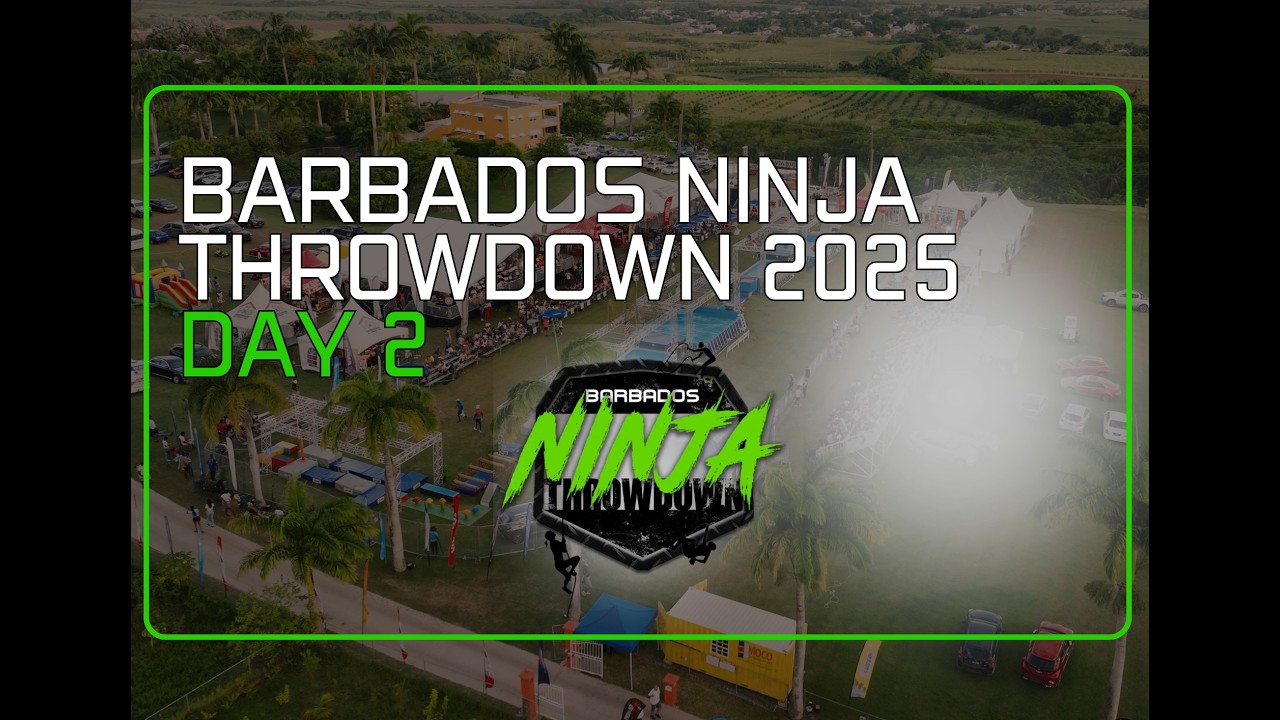 Barbados Ninja Throwdown 2025 - Day 2 Young Adults until Elite