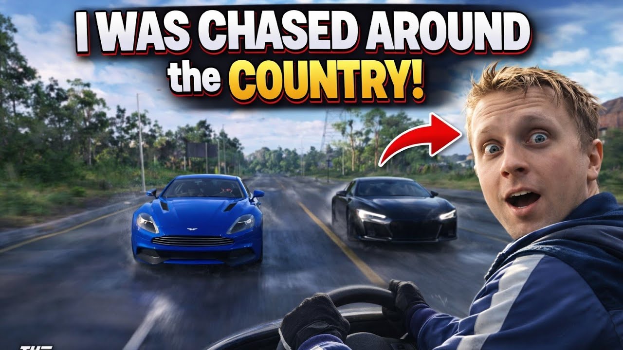 I Was Chased Around the Country! the Crew2 #gaming #chase #crew2 #funnyvideo