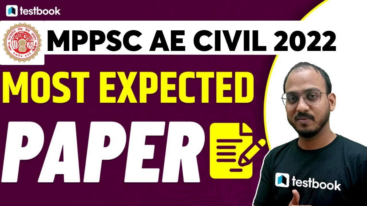 MPPSC AE Civil Mock Test 2022 | Important Questions | Expected Paper by Vaibhav Sir