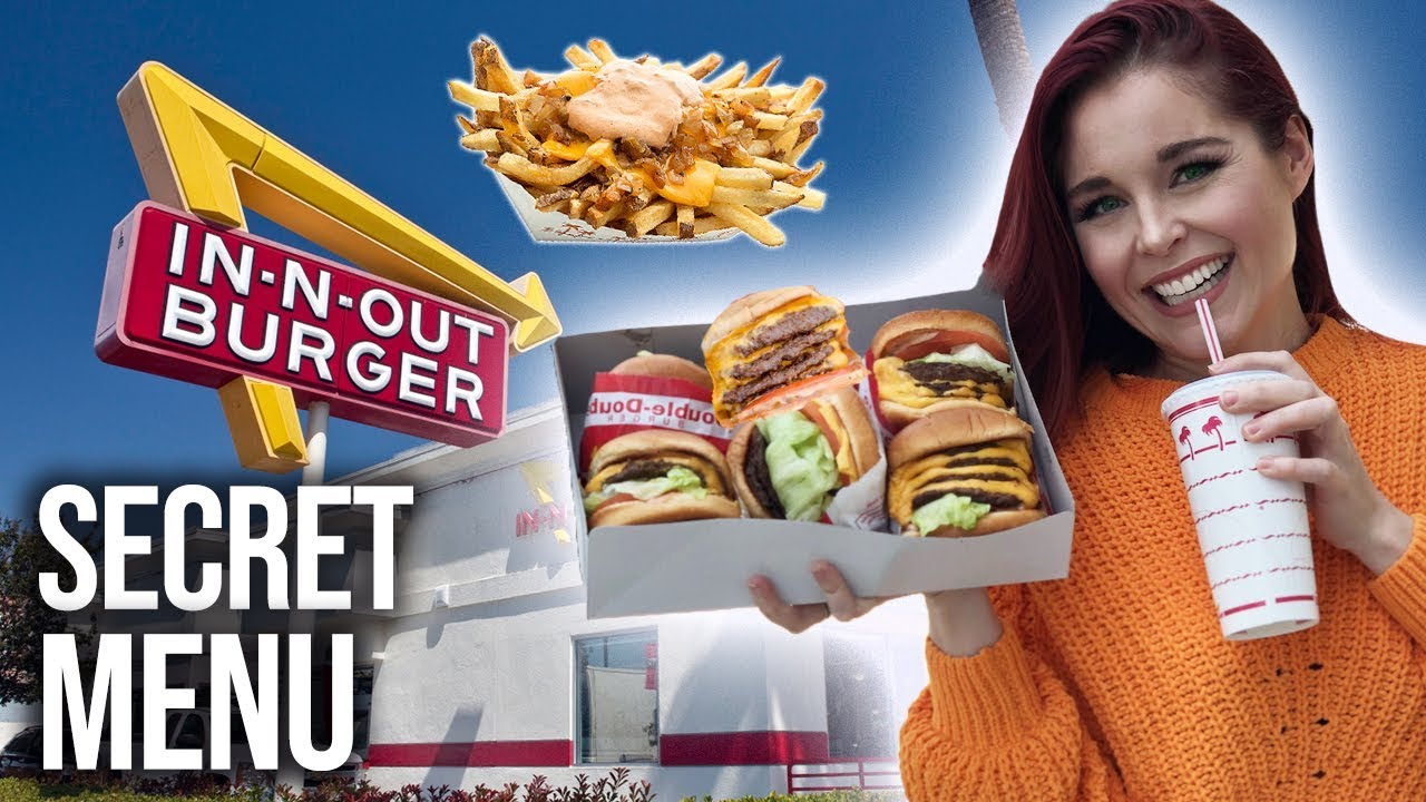 TESTING ENTIRE IN-N-OUT SECRET MENU