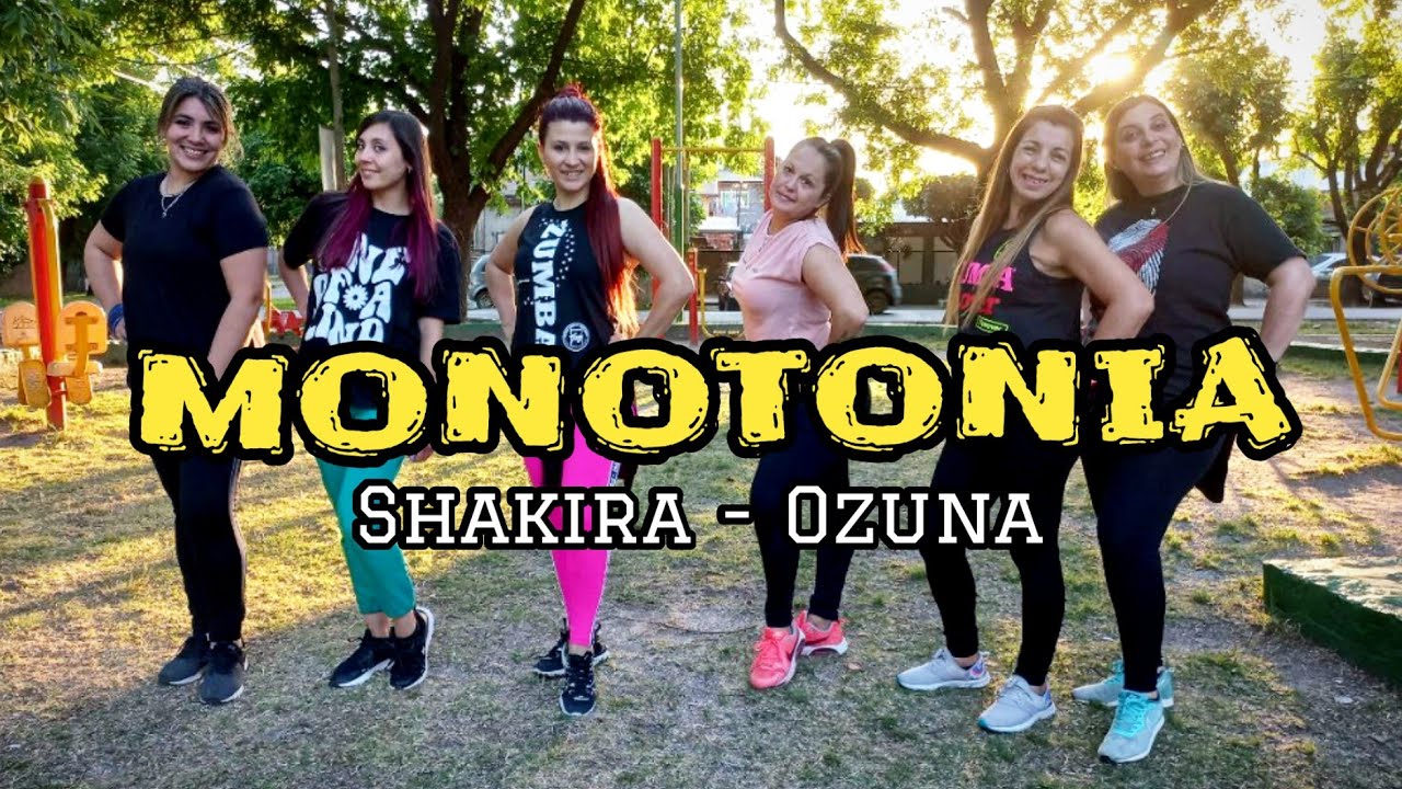 Monotonía - Shakira, Ozuna Coreografía de ZUMBA - BRENDA HARRISON