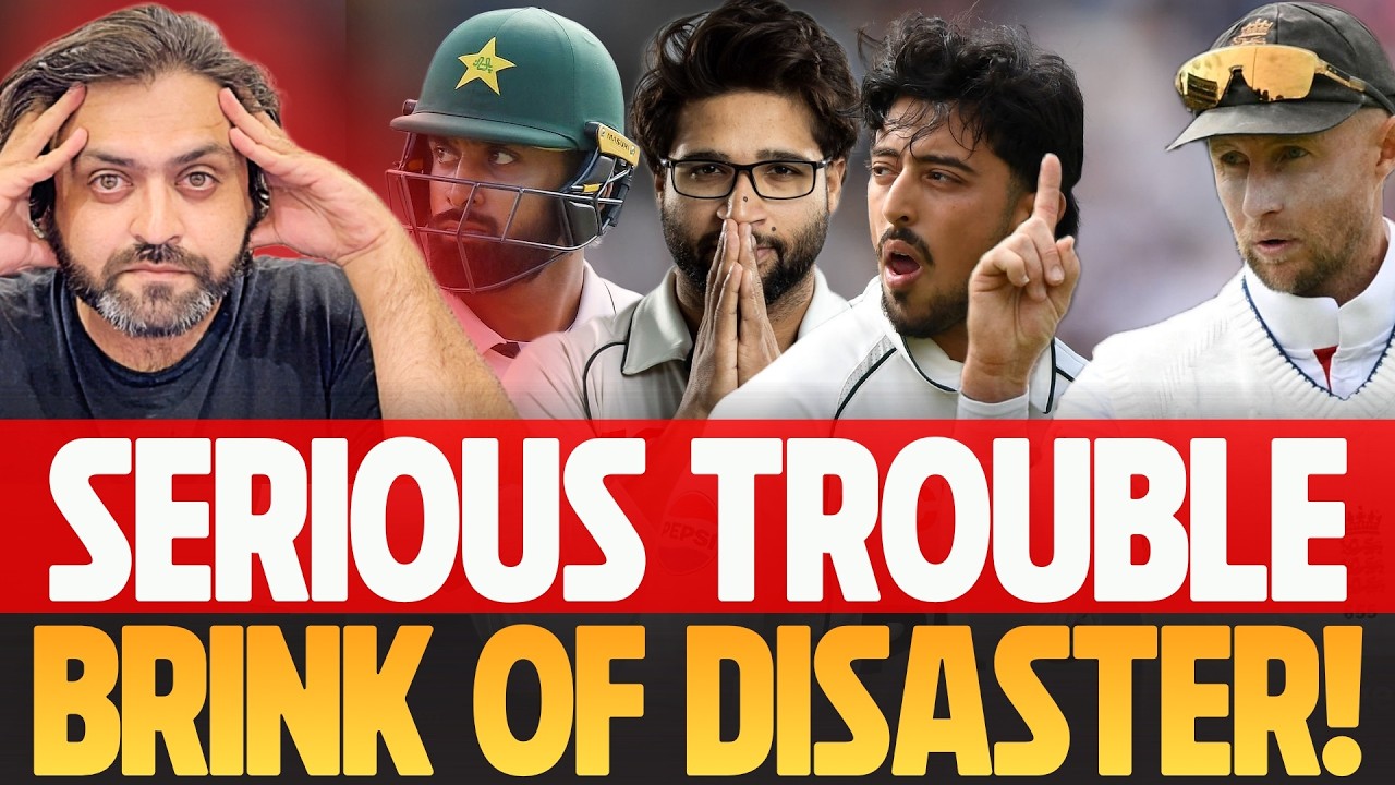 Pakistan on the Brink of Disaster on Day 3 of Pakistan vs England 1st Test