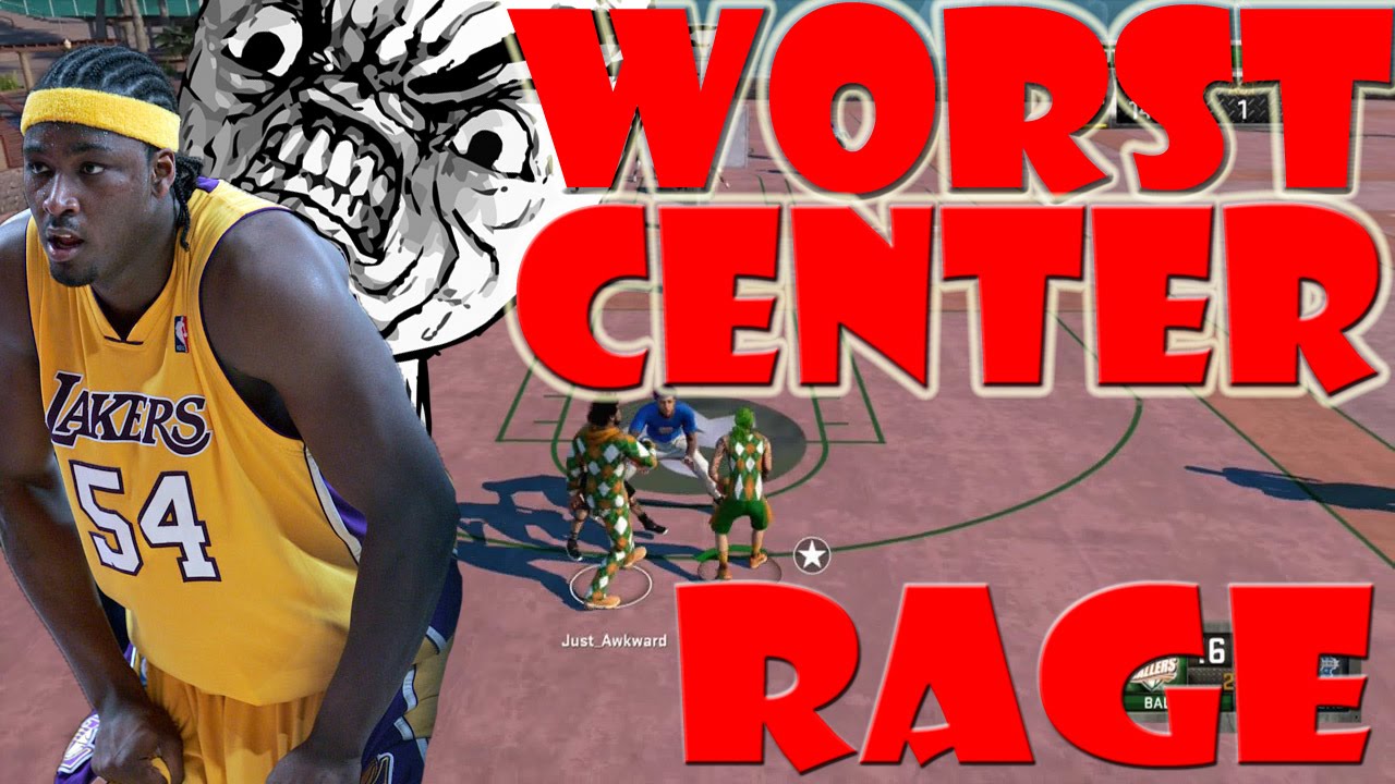 THE WORST CENTER RAGE - NBA 2K16