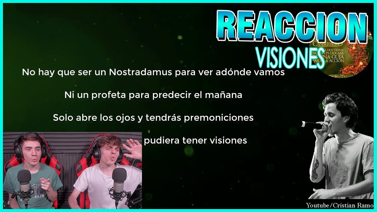 ARGENTINOS REACCIONAN A Canserbero - Visiones [Guía Para La Acción]