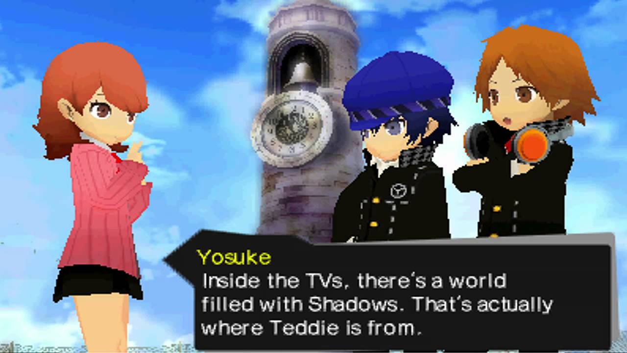 Persona Q - P3 and P4 Cast Getting to Know Each Other