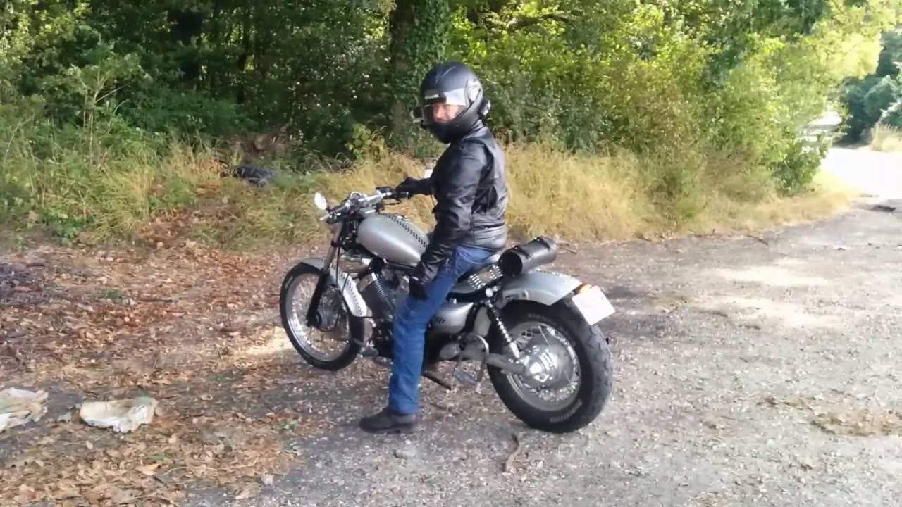 Virago 535 Bobber 1991 - Drag pipe - NO DB KILLER - HD
